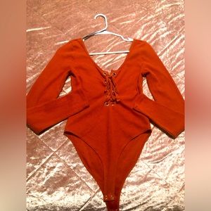 Tie Up Bodysuit